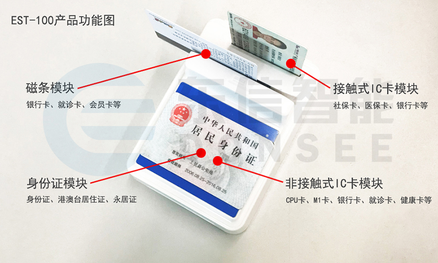 東信EST-100身份證社?？ㄗx卡器